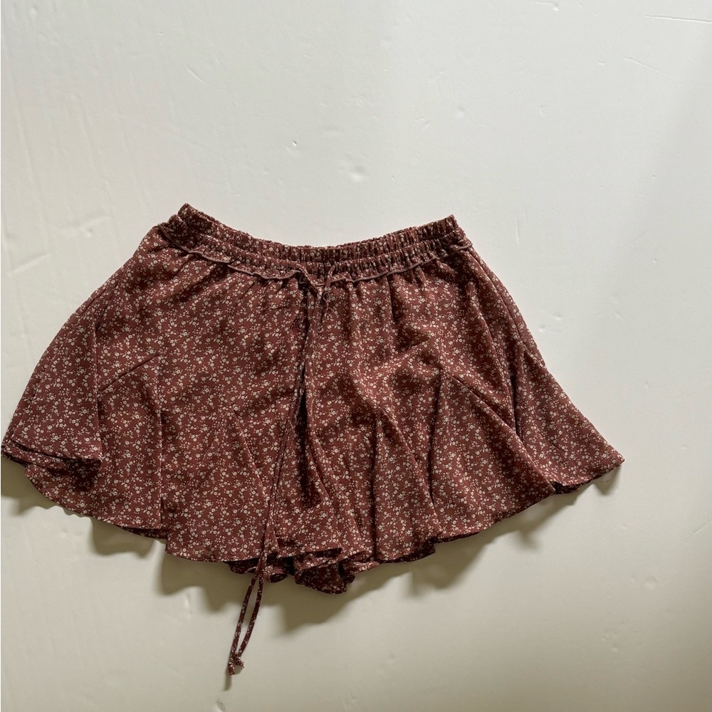 Pink Floral Small Skirt